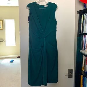 Forrest Green sleeveless MM.LaFluer work dress!